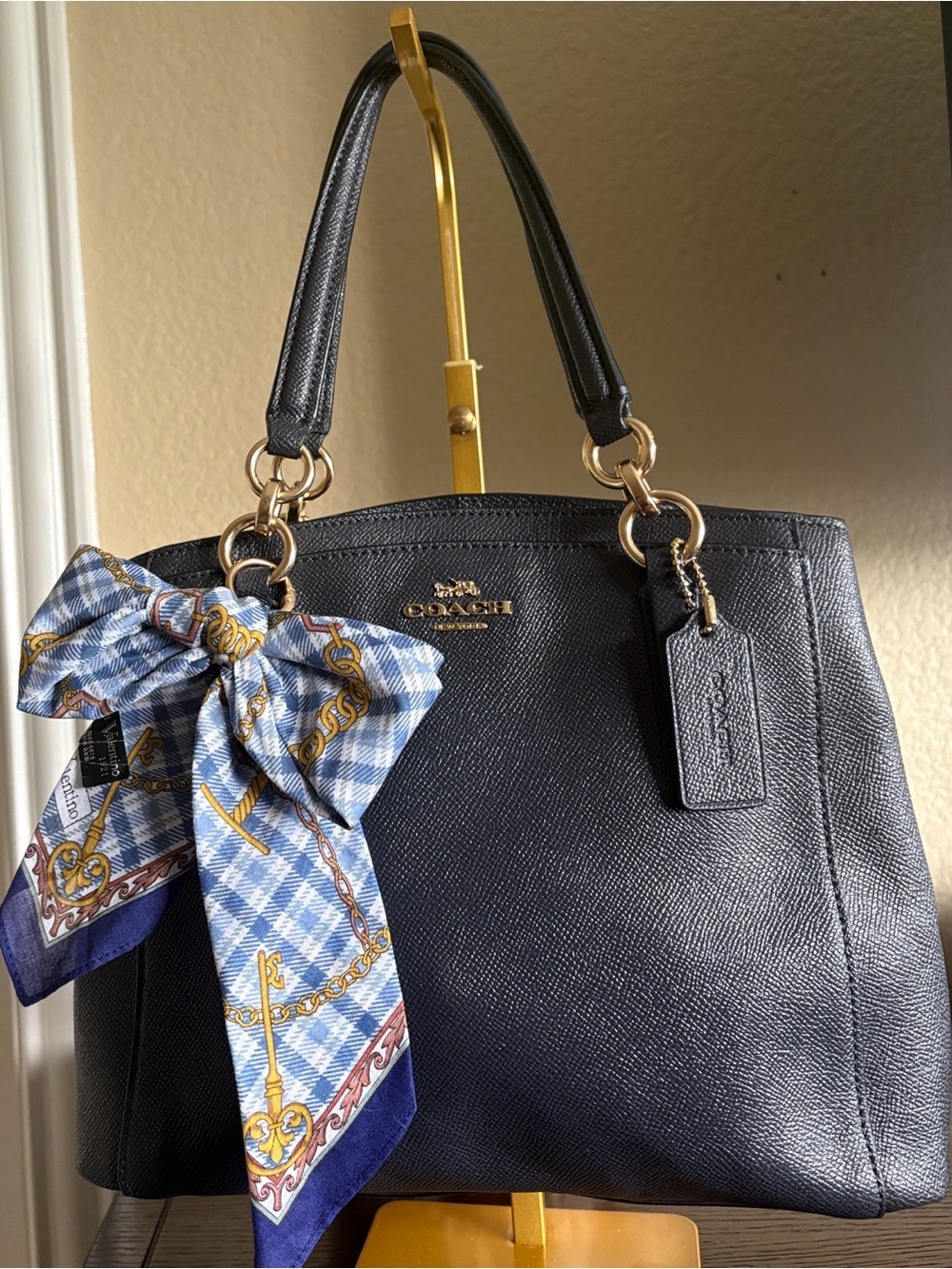Coach Crossgrain Leather Avenue Carryall Tote